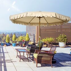 Зонт от солнца Outsunny 84D-207V00KK (Khaki) Thumb