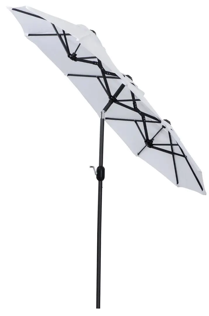 Зонт от солнца Outsunny 84D-217V00CW (White)