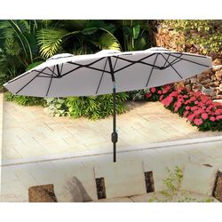 Зонт от солнца Outsunny 84D-217V00CW (White) Thumb