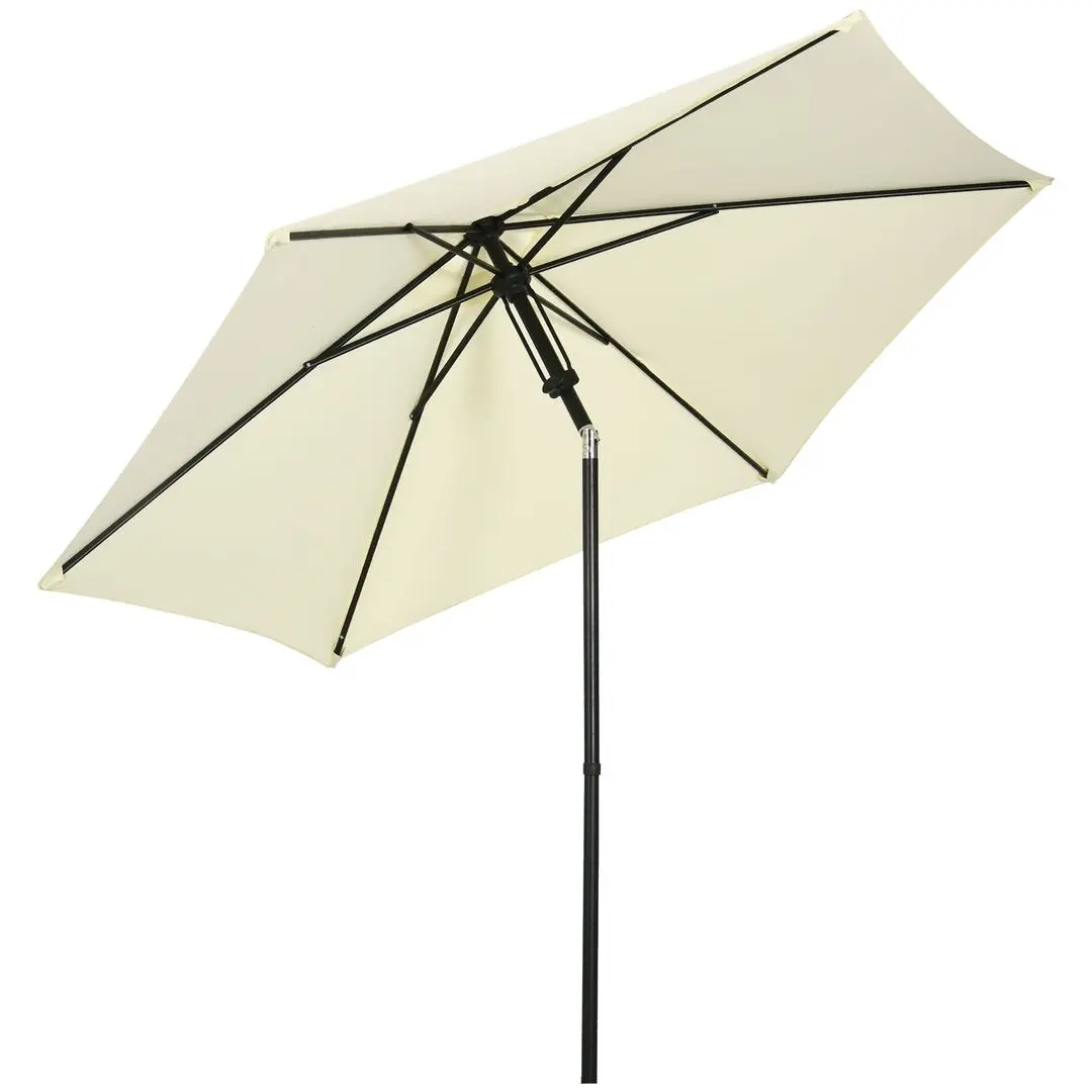 Umbrela de soare Outsunny 84D-233V00BG (Beige/Black)