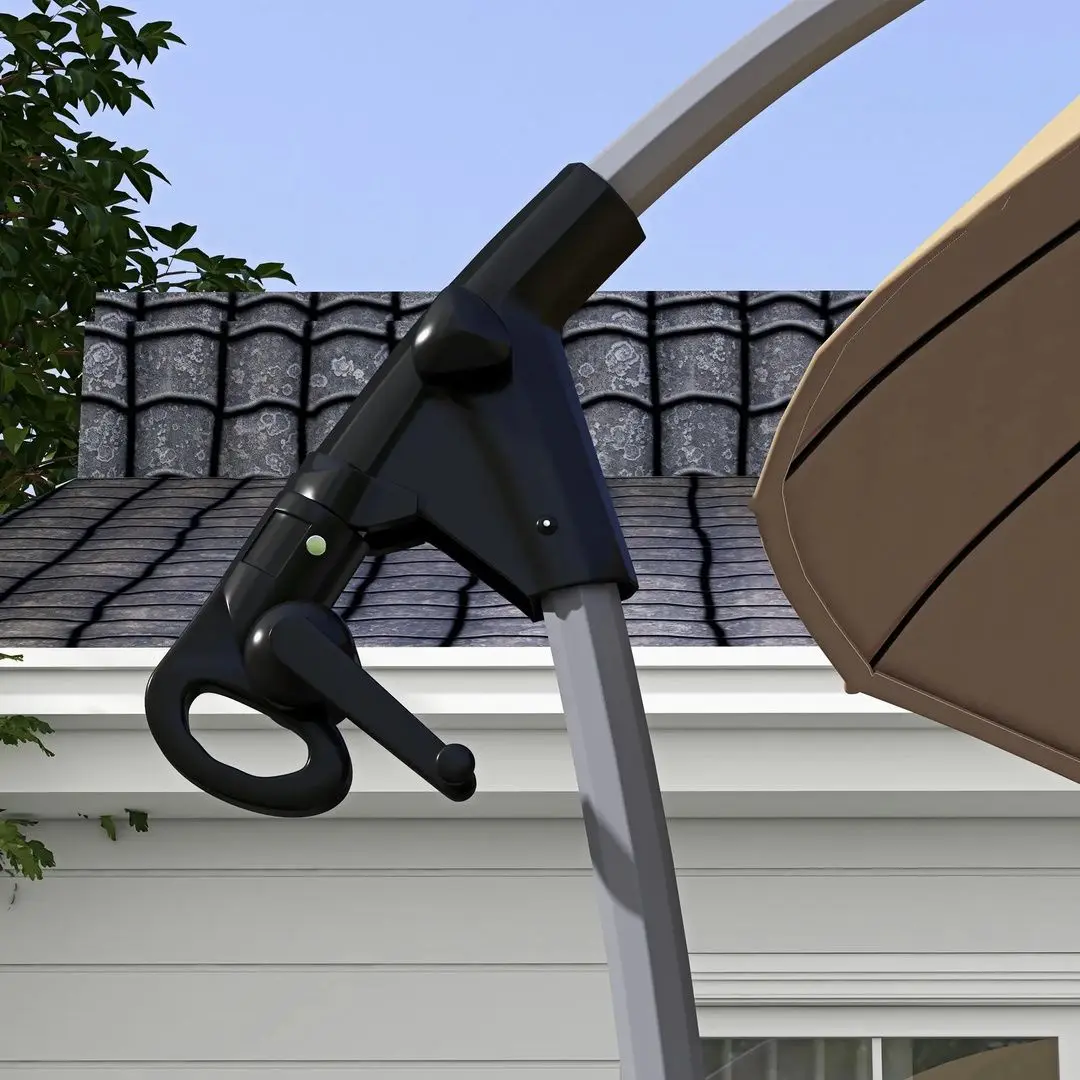 Umbrela de soare Outsunny 84D-268V00KK (Khaki)