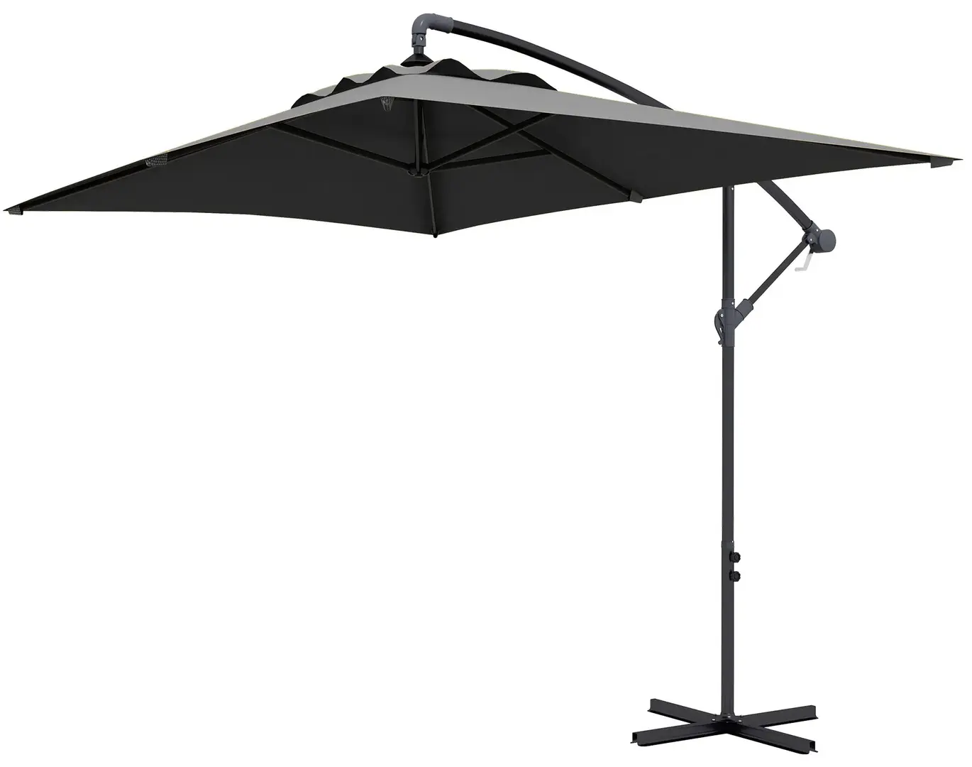 Umbrela de soare Outsunny 84D-270V00CG (Grey) - 2