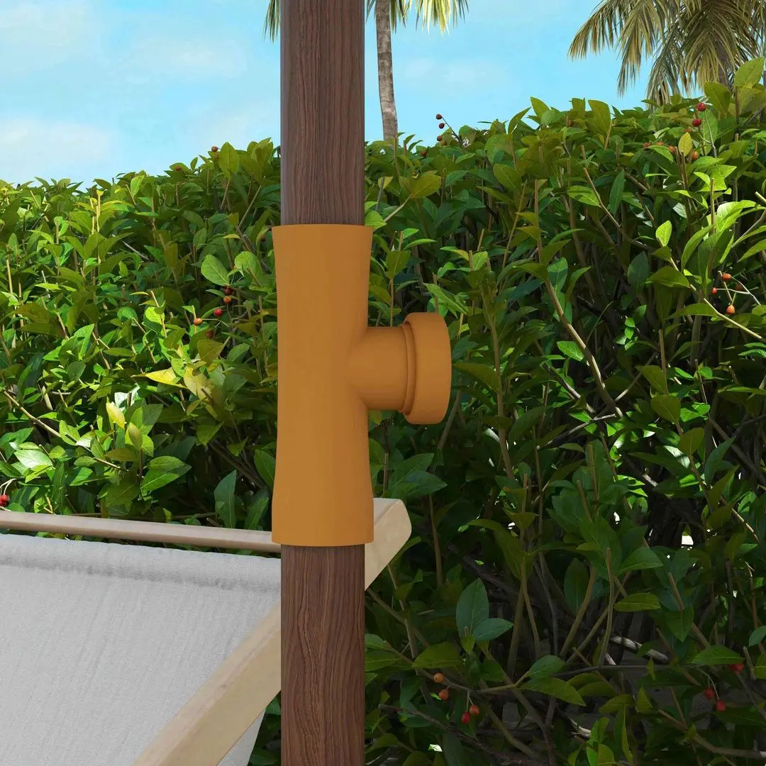 Зонт от солнца Outsunny 84D-299V00CW (White-Cream) - 6