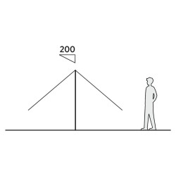 Tent Outwell Camp Totak (Dark Sand) Thumb