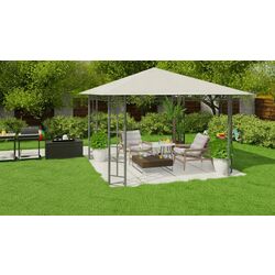 Садовый павильон Plonos 4934 3x3m (Beige) Thumb