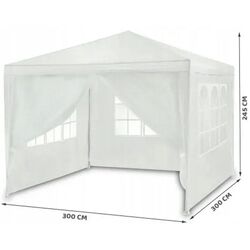 Pavilion de gradina Plonos 4936 (White) Thumb