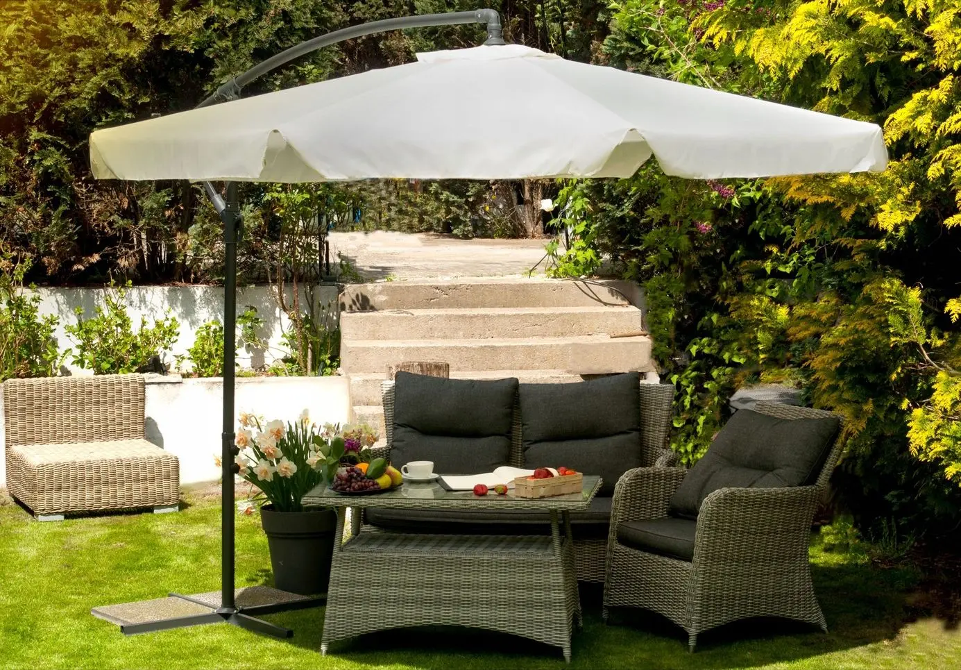 Umbrelă de soare Plonos 4221 (Beige)