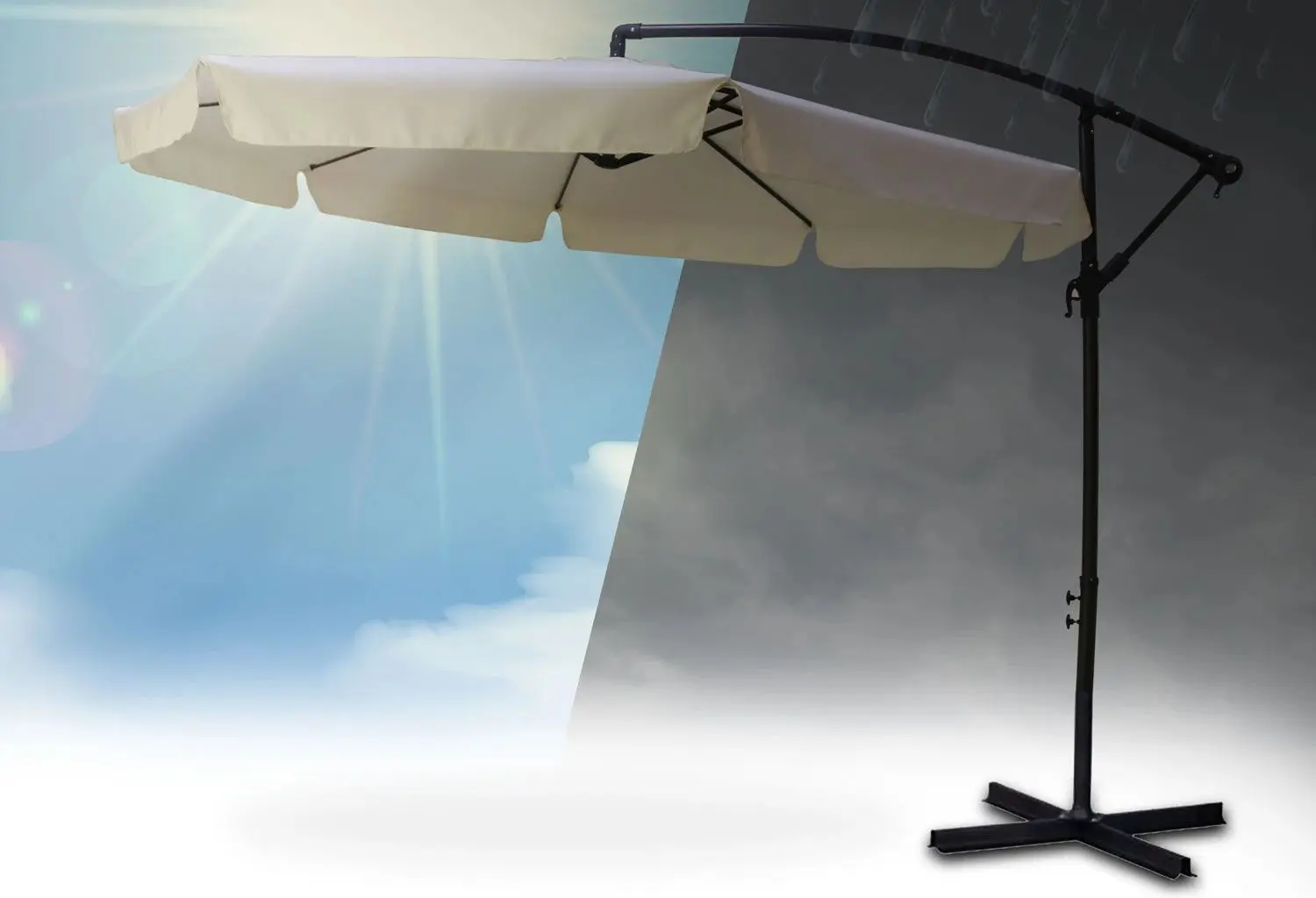 Umbrela de soare Plonos 4231 (Beige)