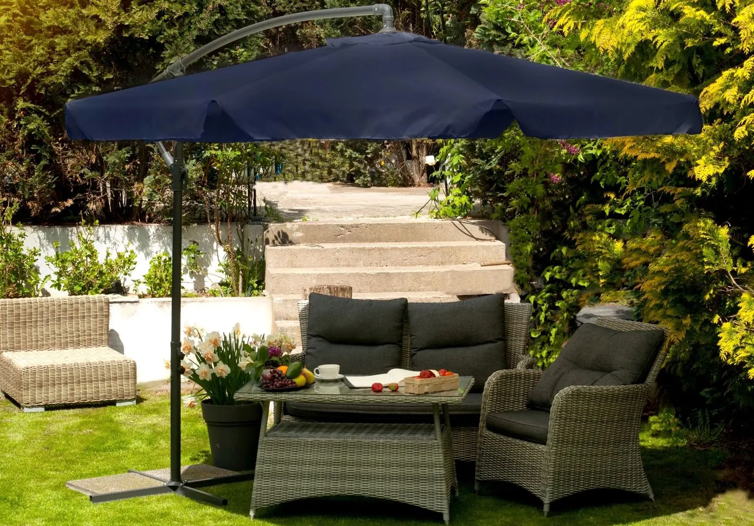 Umbrelă de soare Plonos 4233 (Dark Blue)