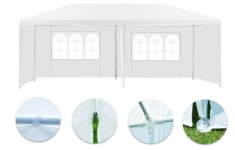 Pavilion de gradina Procart T2111 3x6 (White) - 5
