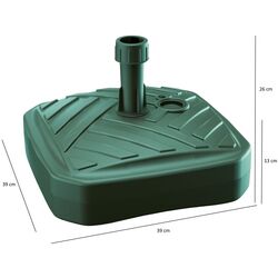 Suport pentru umbrela Prosperplast 977904 (Green) Thumb