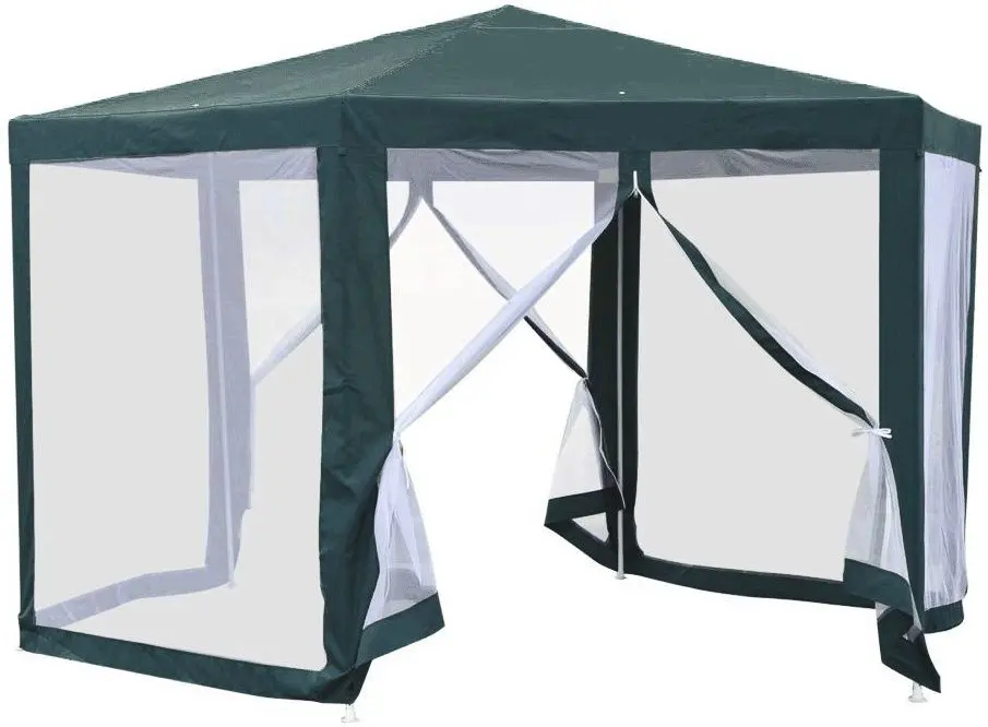 Pavilion de gradina Tempo Kondela Ringe Typ 1 (Green/White)