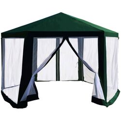 Pavilion de gradina Tempo Kondela Ringe Typ 1 (Green/White)