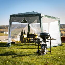 Pavilion de gradina Tempo Kondela Ringe Typ 1 (Green/White) Thumb