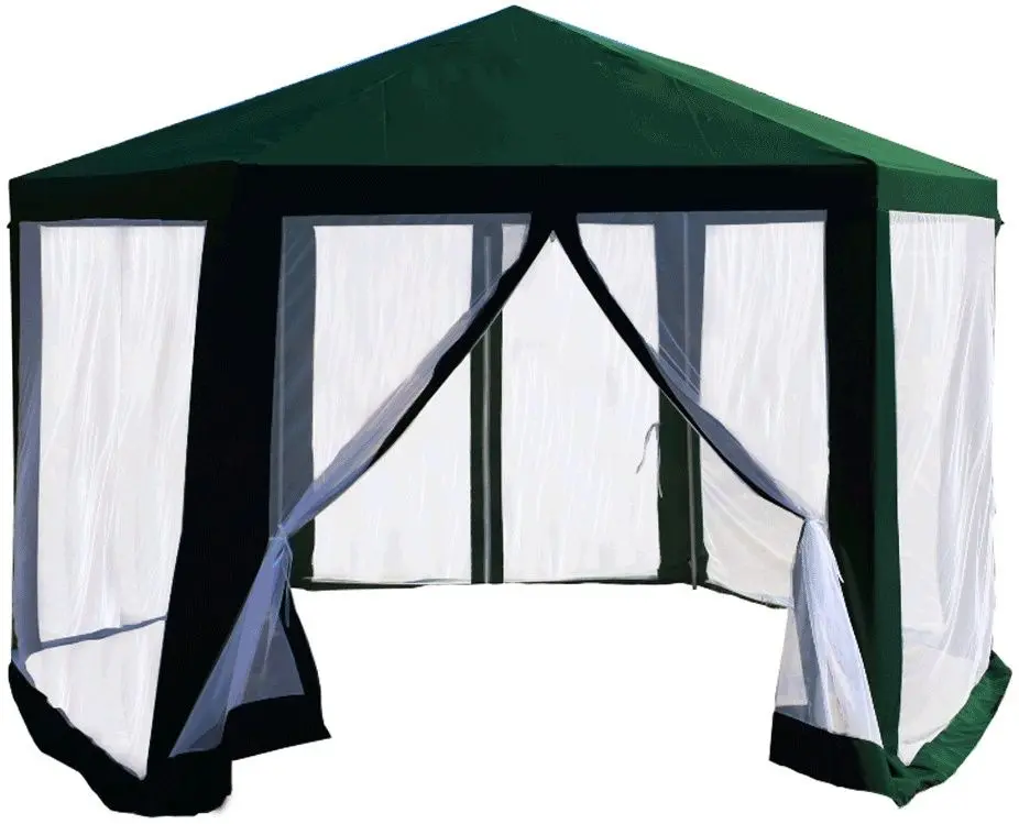 Pavilion de gradina Tempo Kondela Ringe Typ 1 (Green/White)