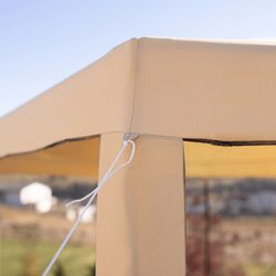 Садовый павильон Tempo Kondela Ringe Typ 2 (Beige/Black) Thumb