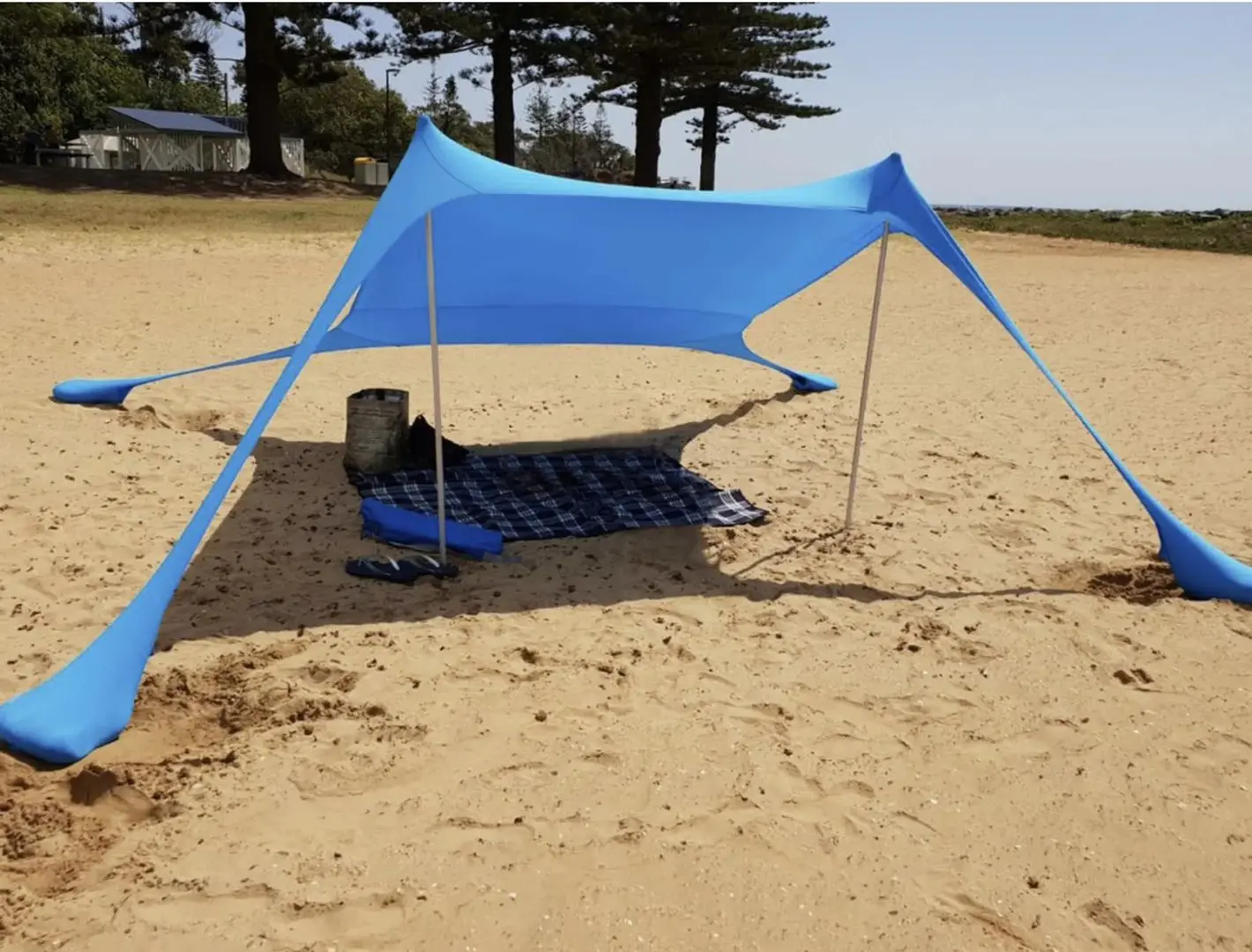 Parasolar de plaja Trizand 20982 (Blue)