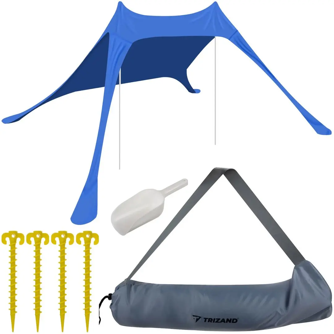 Parasolar de plaja Trizand 20982 (Blue)