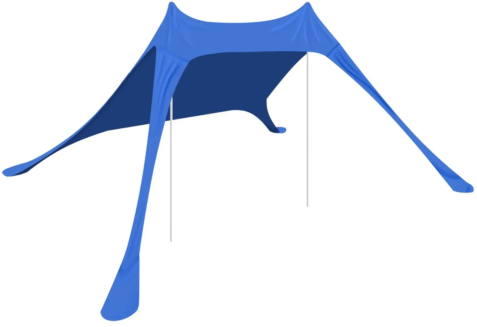 Parasolar de plaja Trizand 20982 (Blue)