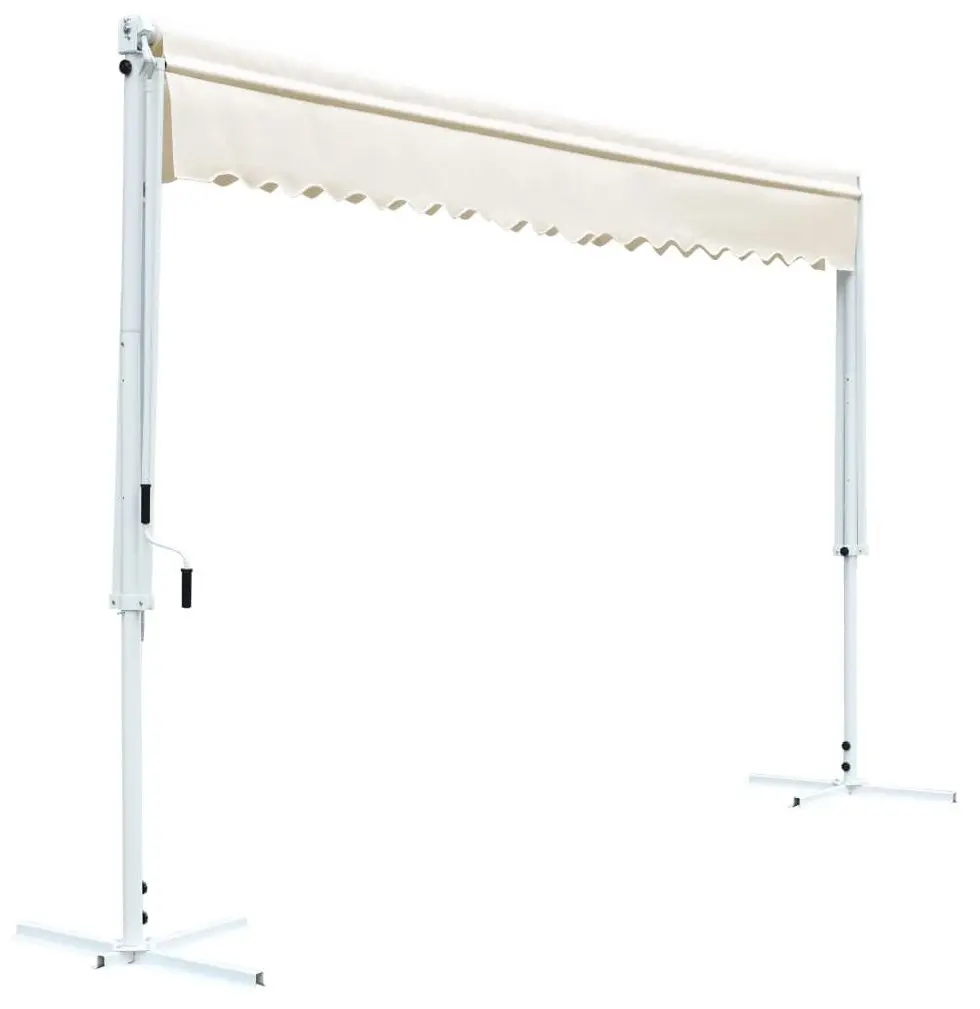Маркиза двусторонняя VidaXL 145884 (Cream) - 2