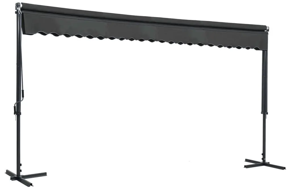Маркиза двусторонняя VidaXL 145887 (Anthracite) - 2