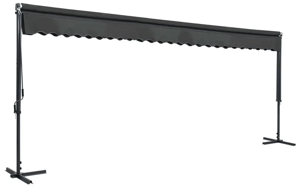 Маркиза двусторонняя VidaXL 145888 (Anthracite) - 2