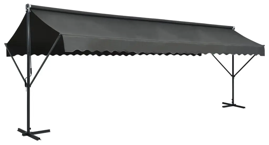 Маркиза двусторонняя VidaXL 145888 (Anthracite)