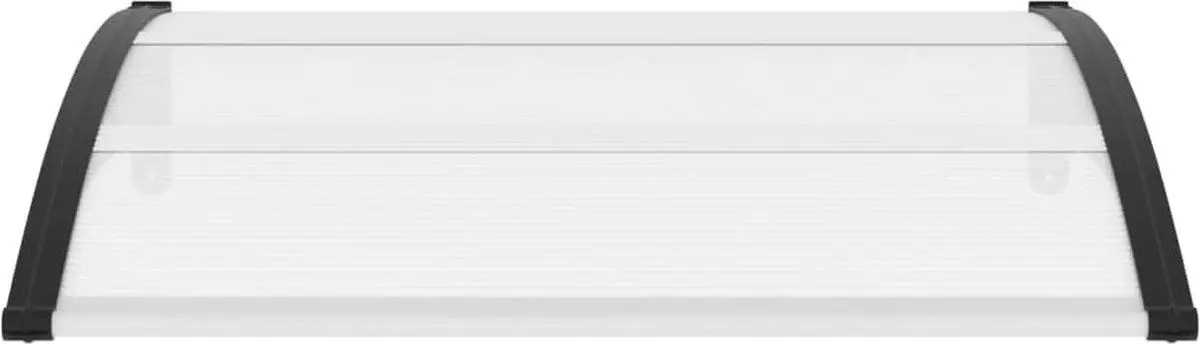 Copertină VidaXL 141758 120x100 (Transparent/Black)