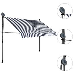 Маркиза VidaXL 145845 (Blue/White) Thumb