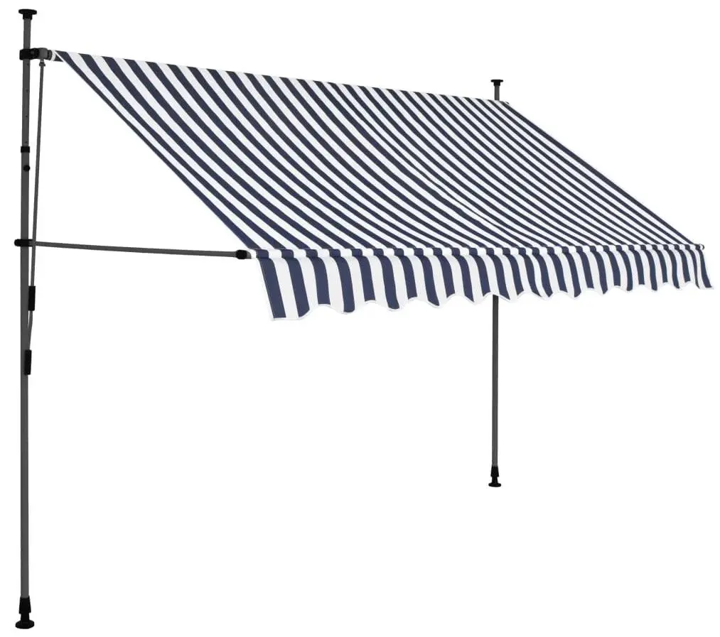 Маркиза VidaXL 145845 (Blue/White)