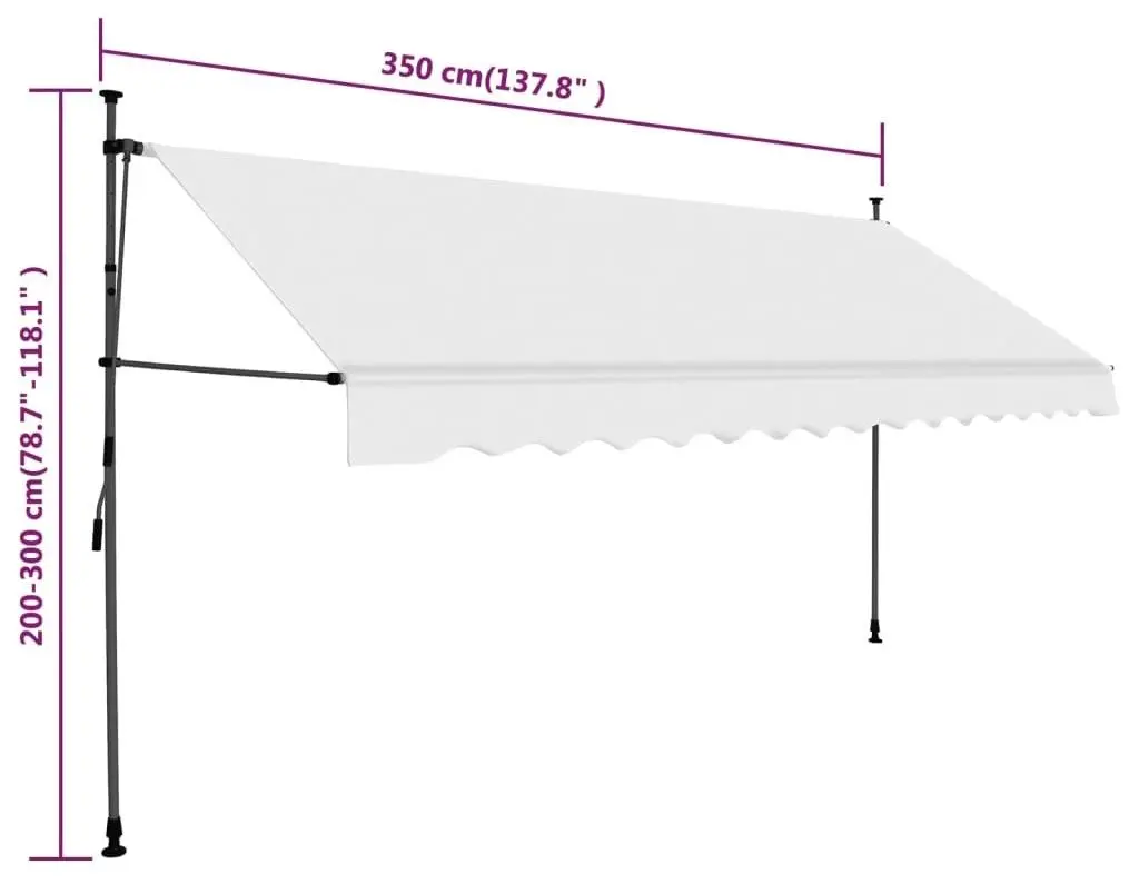 Copertina VidaXL 145874 (Cream)