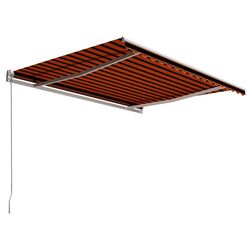 Маркиза VidaXL 3051216 (Orange/Brown) Thumb