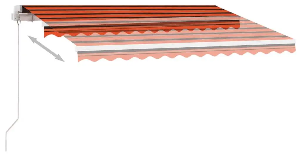 Copertina VidaXL 3069500 (Orange/Brown) - 4