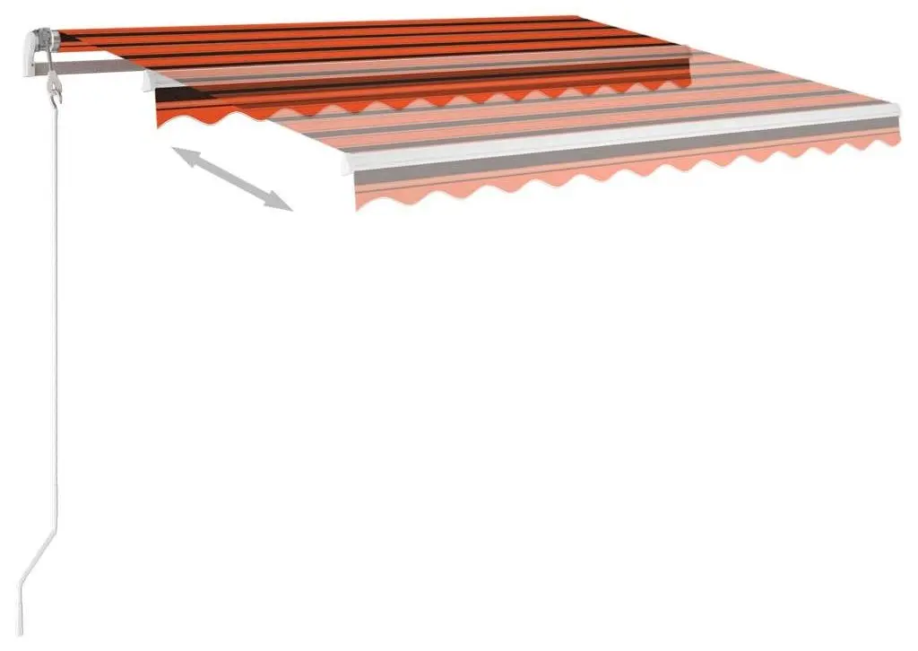 Copertina VidaXL 3069900 (Orange/Brown) - 5