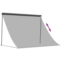Маркиза VidaXL 368753 (Anthracite) Thumb