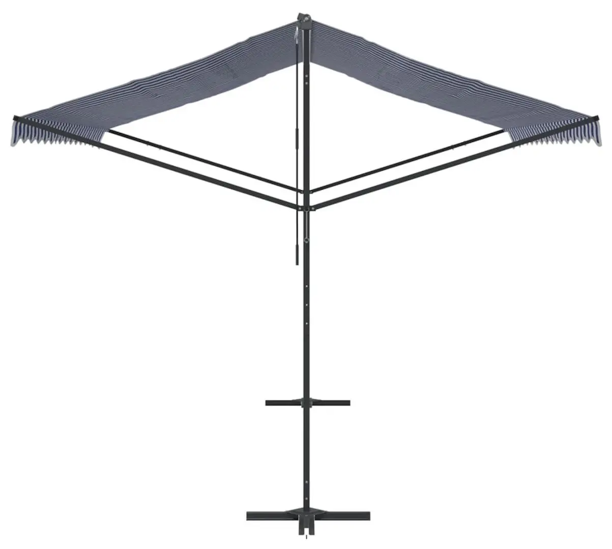 Маркиза VidaXL 368932 (Blue/White) - 4