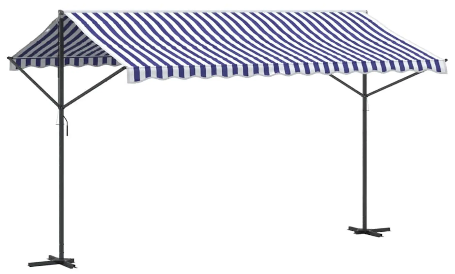 Маркиза VidaXL 368932 (Blue/White)