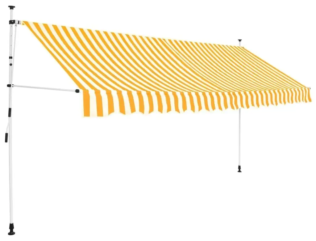 Маркиза VidaXL 43235 (Orange/White)