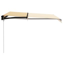 Маркиза VidaXL LED 3055222 (Yellow/White) Thumb