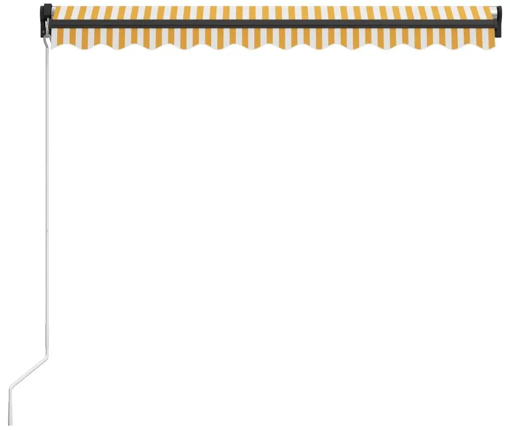 Маркиза VidaXL LED 3055222 (Yellow/White) - 4