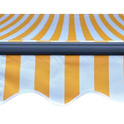 Маркиза VidaXL LED 3055222 (Yellow/White) Thumb