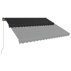 Copertina retractabila VidaXL 3051240 (Anthracite) Thumb