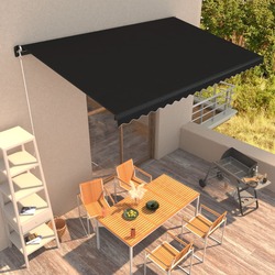Copertina retractabila VidaXL 3051240 (Anthracite) Thumb