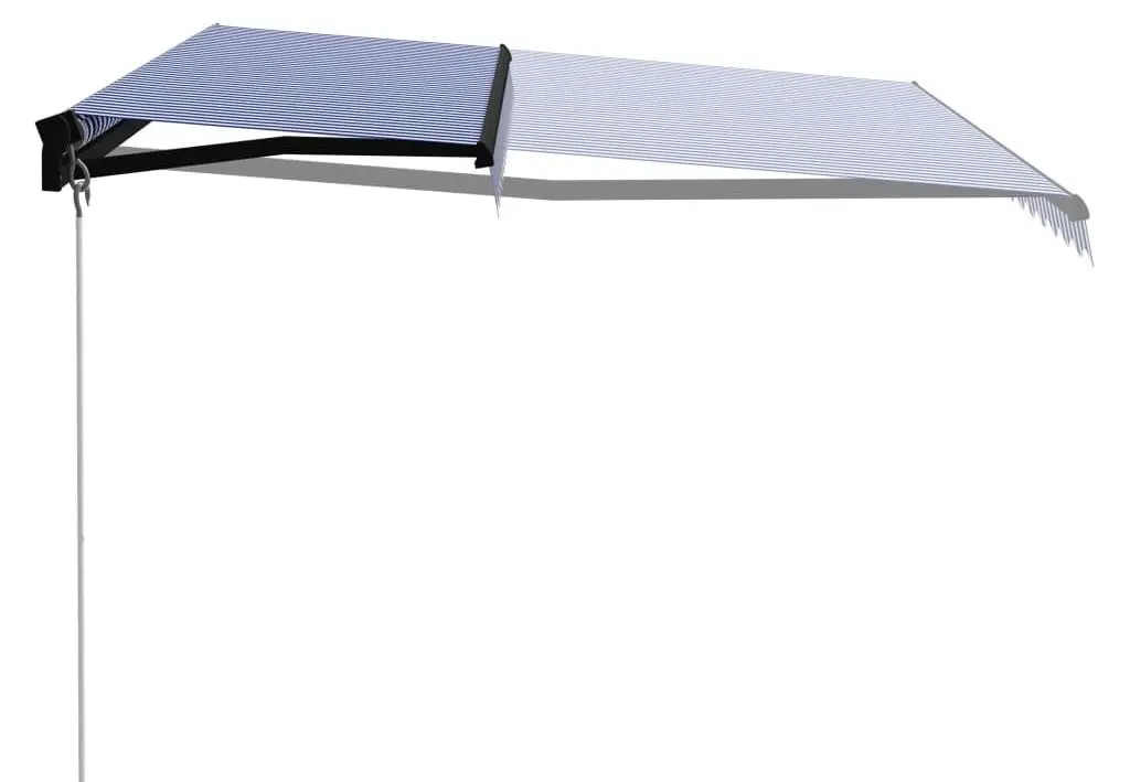 Copertina retractabila VidaXL 3055194 (Blue/White) - 2