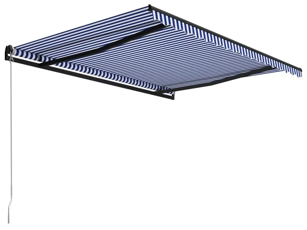 Copertina retractabila VidaXL 3055194 (Blue/White) - 3