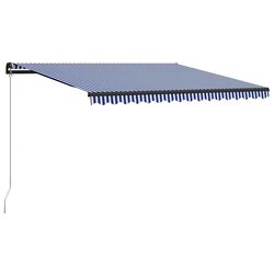 Copertina retractabila VidaXL 3055194 (Blue/White)