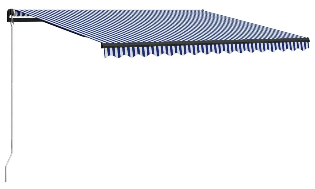 Copertina retractabila VidaXL 3055194 (Blue/White)