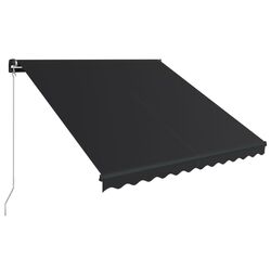 Copertina retractabila VidaXL 3051243 (Anthracite)