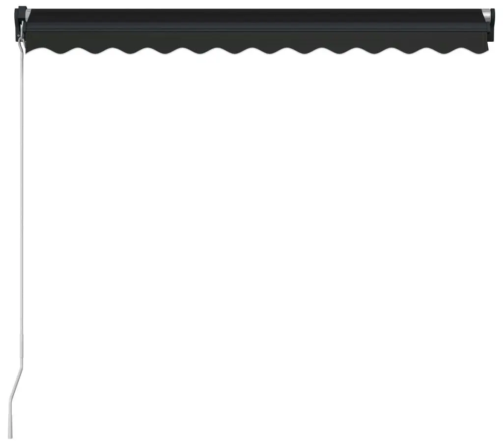 Маркиза выдвижная VidaXL LED 3051243 (Anthracite) - 4