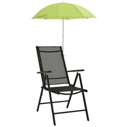 Набор зонтов с креплением на садовый стул VidaXL 47935 (Green) Thumb
